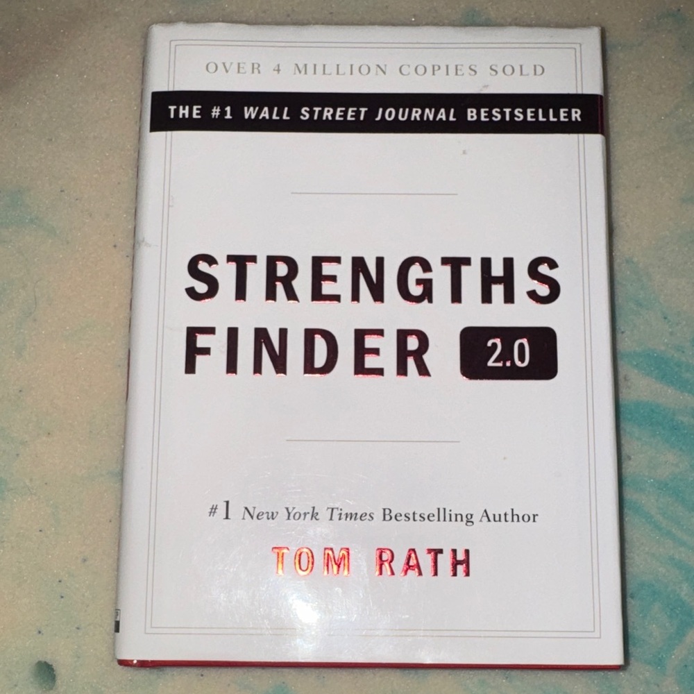 StrengthsFinder 2.0 Book by Tom Rath (Hard copy)